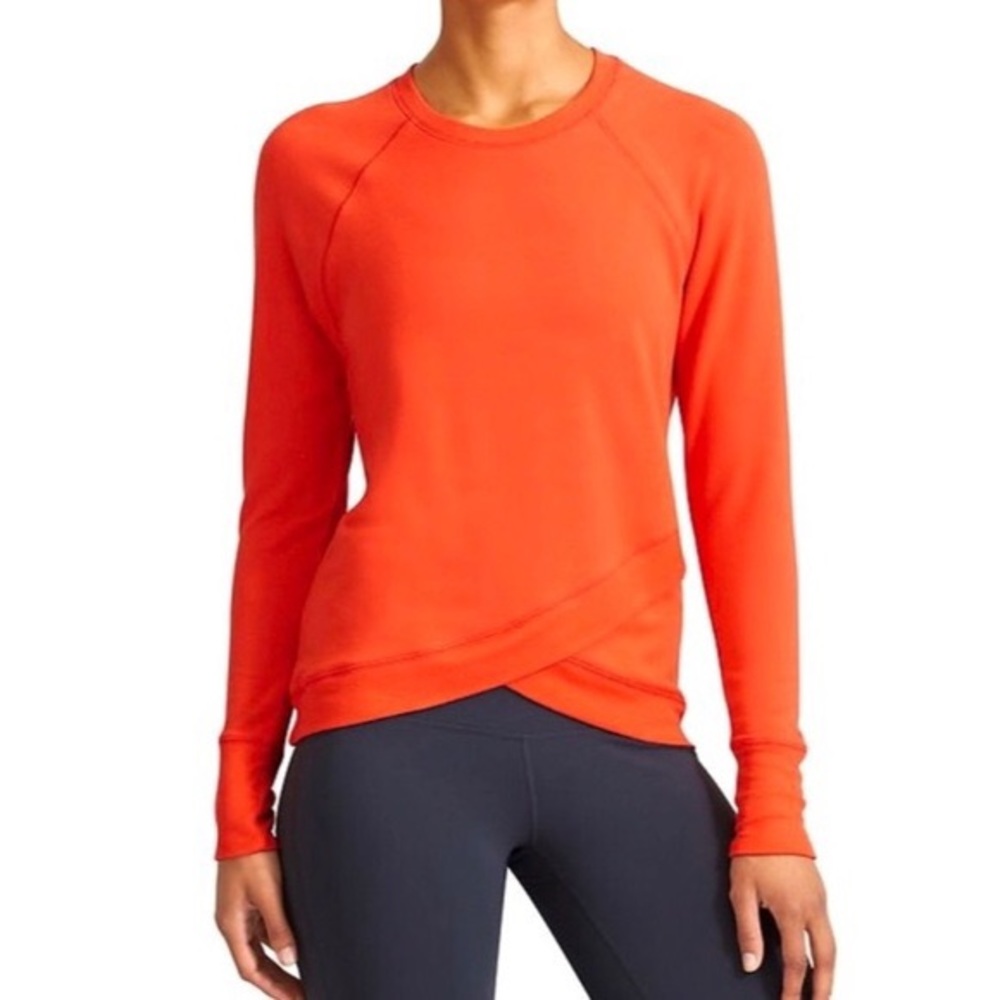 Athleta Crisscross Sweatshirt, XS
